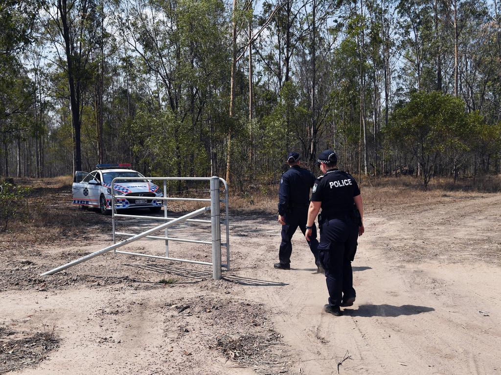 The crime scene where Ben Freear was shot dead by police.