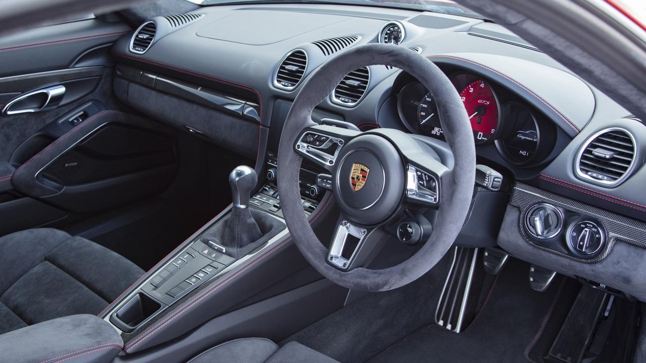 The interior quality and finish is what you’d expect from a $200,000 car.