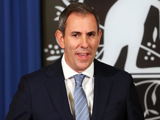 Treasurer Jim Chalmers unveiled Labor’s election costings on Monday. Picture: NewsWire/Tertius Pickard