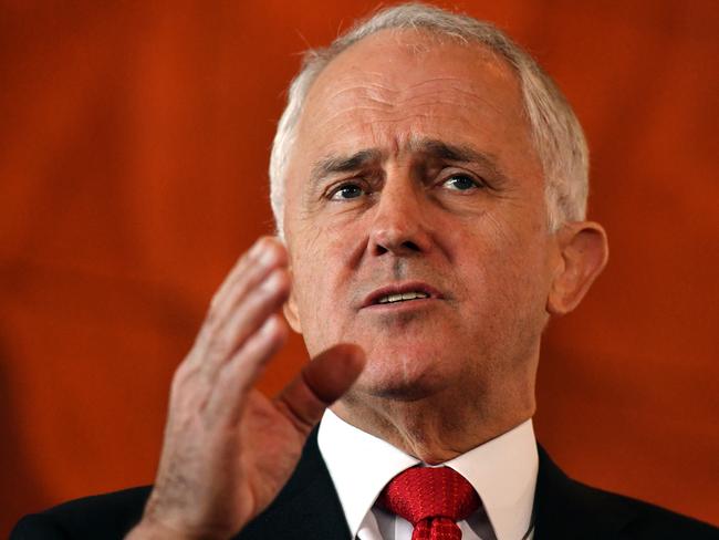 Prime Minister Malcolm Turnbull believes without revenue measures in his government’s second budget, such as the bank levy, Australia would have lost its triple-A credit rating. Picture: AAP