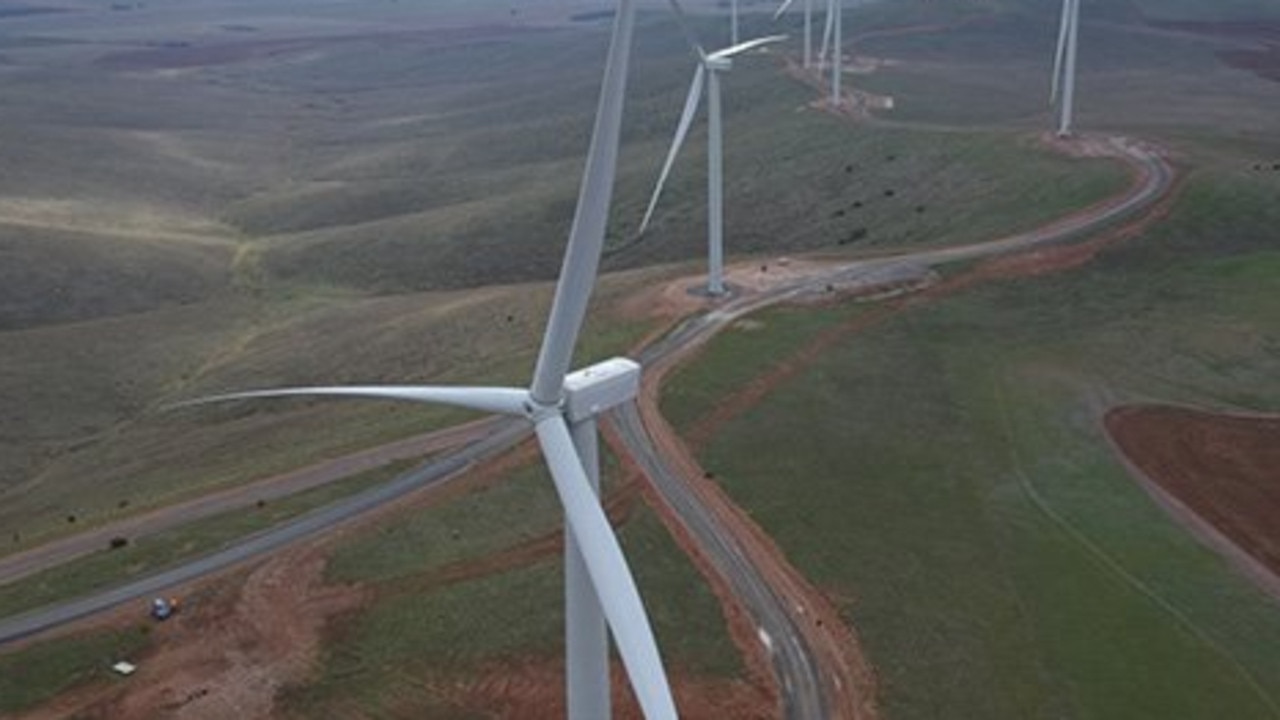 The Willogoleche wind farm, near Hallett, in South Australia's Mid North. Picture: ENGIE