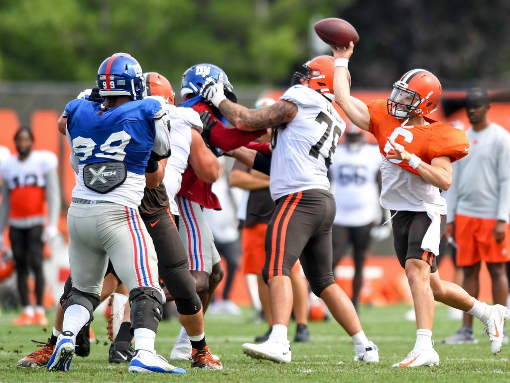 Browns, Giants have testy joint practice, fight afterward