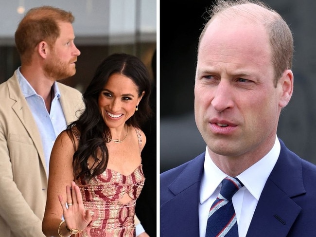 Harry and Meghan calling the Princess of Wales 