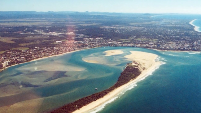 ‘Walk from Caloundra to Bribie Island’ Drone footage reveals shock change