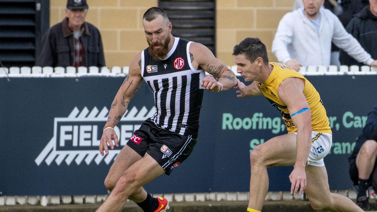 Charlie Dixon made a successful comeback at SANFL level on Saturday Picture: Naomi Jellicoe