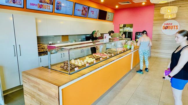Simply Donuts' new shopfront at Bakewell Shopping Centre. Picture: Supplied