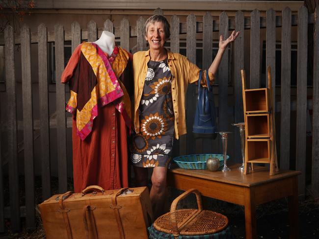 Lyn Wallace chair of Soho Arts ahead of the Soho Arts ReUse Night Market in South Hobart.  Picture: Nikki Davis-Jones