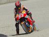 SCARPERIA, ITALY - MAY 29: Marc Marquez of Spain and Repsol Honda Team rides out of track during the MotoGp of Italy - Free Practice at Mugello Circuit on May 29, 2015 in Scarperia, Italy. (Photo by Mirco Lazzari gp/Getty Images)