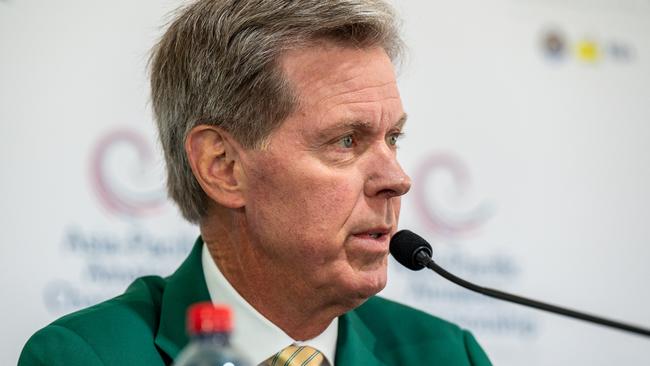 Augusta National chairman Fred Ridley wants the best players in the world to be able to play in the US Masters. Picture: AAC