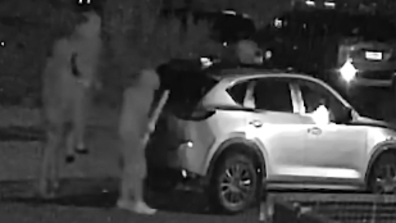 CCTV captures moments before violent home invasion