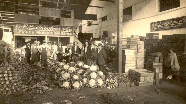 Inside the Brisbane Fruit &amp; Produce Exchange on Turbot Street.