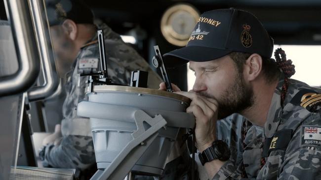 RAN destroyer HMAS Sydney conducted a successful firing of the Naval Strike Missile during war games with the US and 27 other nations off the coast of Hawaii. Picture: DFAT