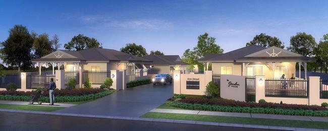 An artist impression of The Garden Villas located in Rockhampton's Ann St near the Botanical Gardens. Picture: Contributed