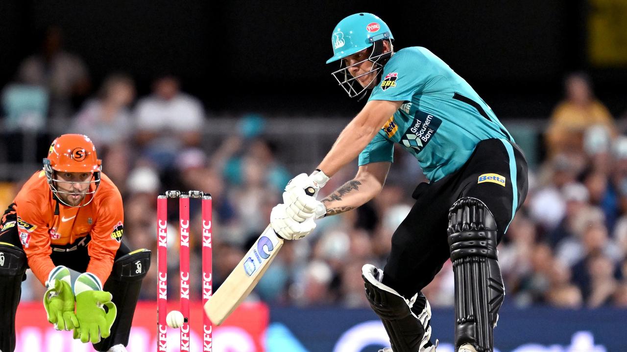 Josh Brown got the Heat off to a belter but in the end the Scorchers were too good in the BBL final. Picture: Bradley Kanaris/Getty Images