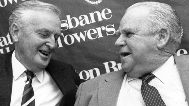 Premier Joh Bjelke-Petersen and Russ Hinze, who was police minister in 1980-82, were at the centre of the corruption allegations. Hinze died in 1991 before criminal charges could be brought against him.