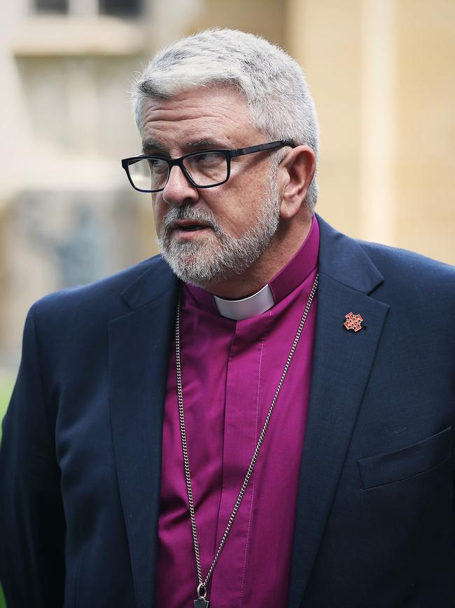 Anglican Archbishop of Tasmania Richard Condie. Picture: LUKE BOWDEN