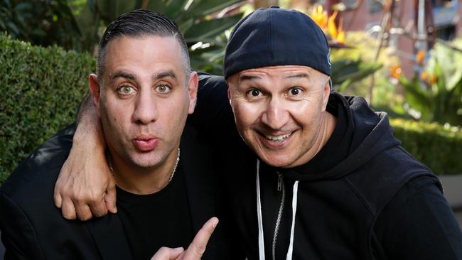 Tahir Bilgic and Rob Shehadie of Ten’s Street Smart. Picture: Jonathan Ng