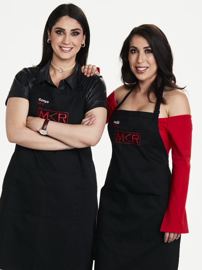 Sonya &amp; Hadil from MKR. Picture: Channel 7