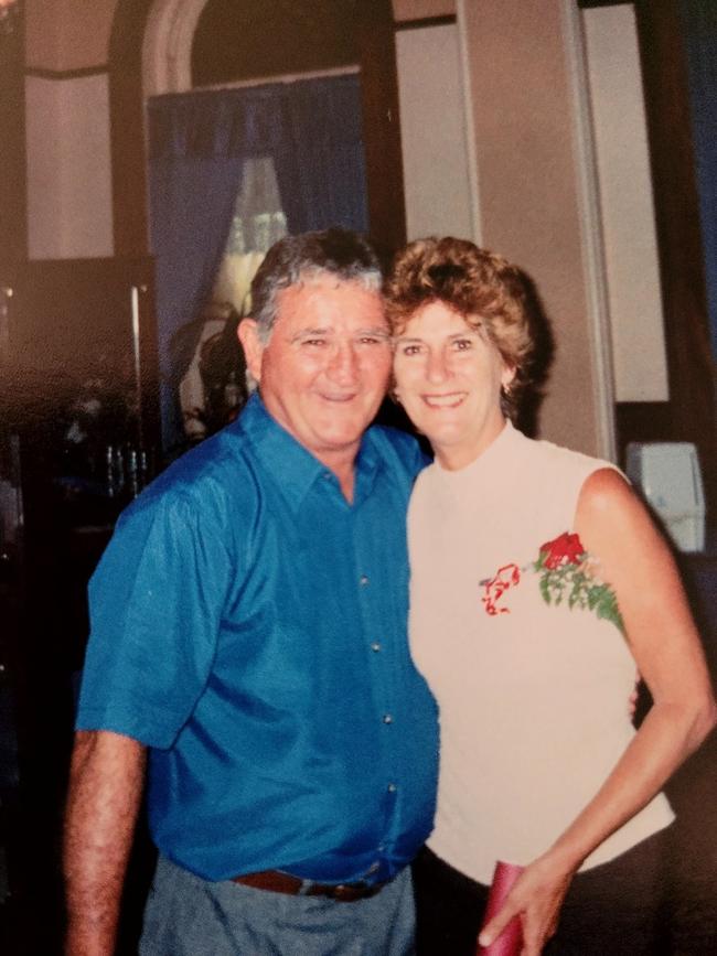 Sue Duffy, pictured with her husband Dan.