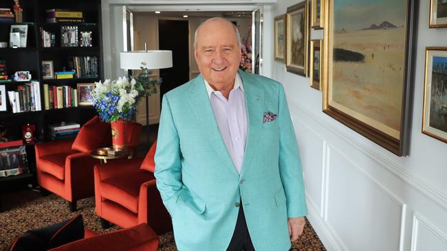 Alan Jones ruled the breakfast radio airwaves when he was with 2GB. Picture: John Feder