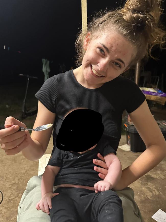 Pheobe Bishop was last wearing a green tank top and grey sweatpants. Police are appealing for dashcam footage of the Airport Drive and Samuels Road area between 8.30am and 9.30am on May 15. Picture facebook