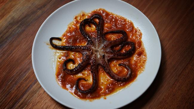 Octopus n'duja. Picture: Rebecca Michael.