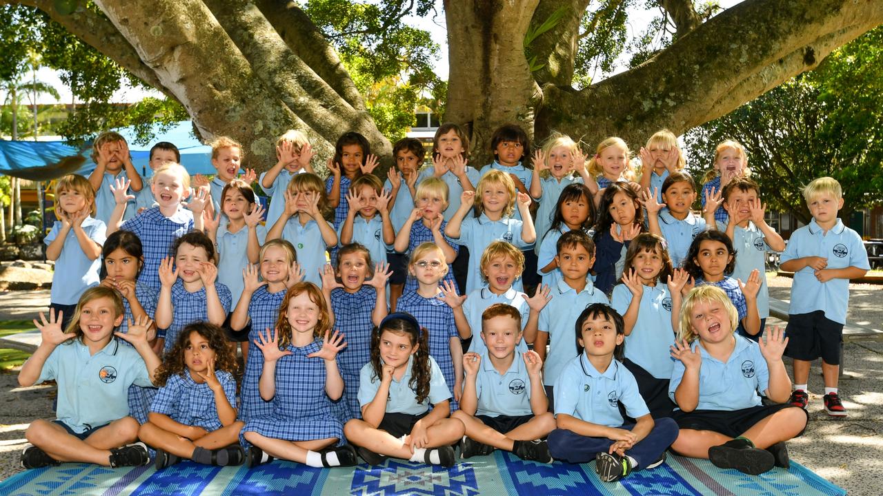 Byron Bay Public School Kindergarten class of 2023: Blake L, Zavier D, Luna Tr, Sage M, Yasmine N, Xavi W, Harper SJ, Leo K, Anouk T, Amaya W, Soli H, Isla L, Tiger G, Willow F, Luna Tu, Neo G, Flynn C, Molly R, Leo D, Yuna S, Kiko C, Nami B, River G, James K, Isla P, Harriet C, Ivy J, Eden B, Emi VS, Marly S, Reuben G, Elena AC, Maya R, Huxley B, Zohar BN, Nancy M, Huxley Y, Louie P, Arnold D, Miles R.