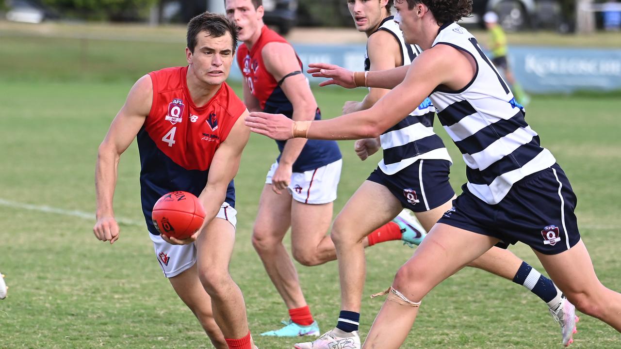 QAFL match between Broadbeach and Surfers. Sunday May 5, 2024. Picture, John Gass