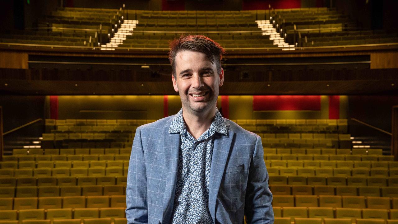 David Greenwood pictured in the Geelong Arts Centre Playhouse Theatre is among the recipients of an Australia Day Honour. Picture: Brad Fleet