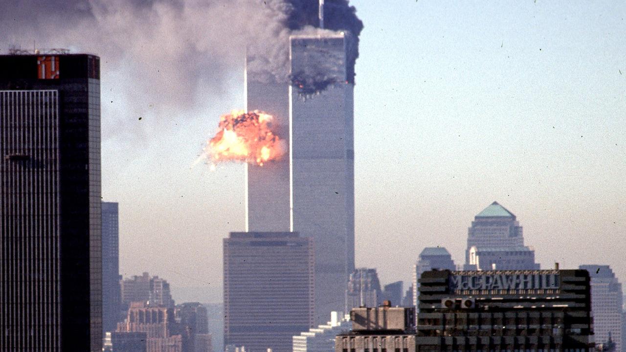 Saturday marks 20 years since the 9/11 terrorist attacks which ultimately led to the US becoming involved in the conflict in the Middle East. Picture: Seth McAllister/AFP