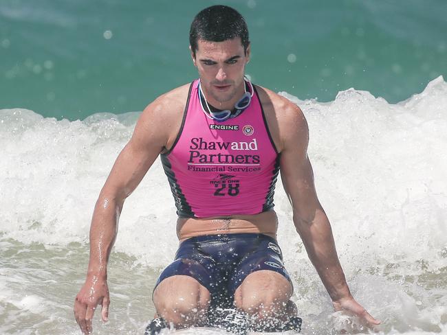Braydon Cassamento on Day 1 of the Shaw and Partners Iron Man /Woman Series at North Burliegh. Picture: Glenn Campbell