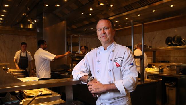 Restaurateur Neil Perry at his Rockpool Bar and Grill in Sydney. Picture: Jane Dempster