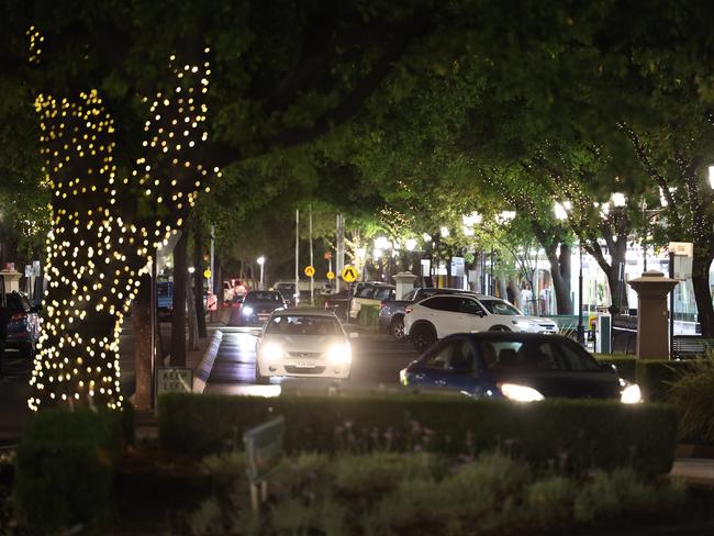 Exclusive The Daily Telegraph 6.3.2024 Embargoed for The Daily Telegraph. Dubbo streets early Wednesday evening.  Investigation into crime in Dubbo and in rural towns in NSW.  Picture: Rohan Kelly