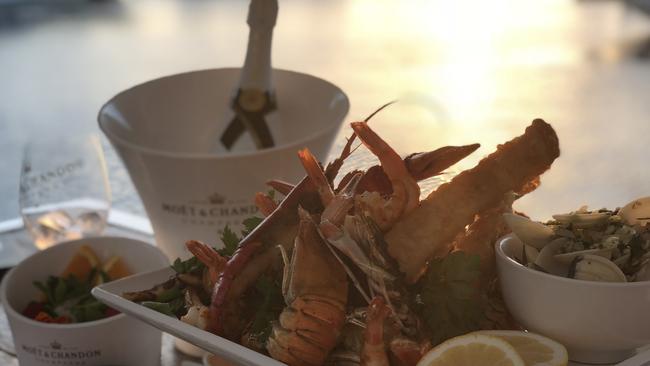 Seafood platter from Glass Dining and Lounge Bar, Marina Mirage, Main Beach