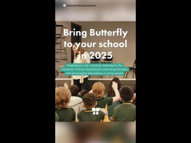 Bringing the Butterfly foundation to schools: A must for awareness