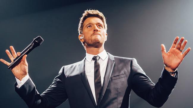 Michael Buble is just one of the big artists headed to Australia in 2020. Pic: Luke Dyson