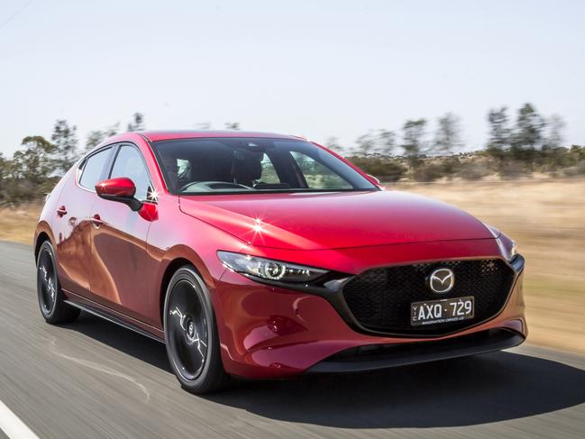 Photo of the 2019 Mazda3 hatchback