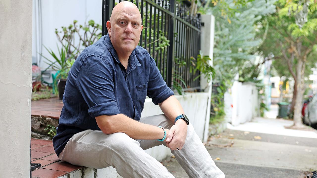 Renter Dave Monck is ready to escape Sydney’s rental crisis and move to Hobart after receiving two no grounds evictions in the last 12 months, one he said was after asking for repairs. Picture: Tim Hunter.