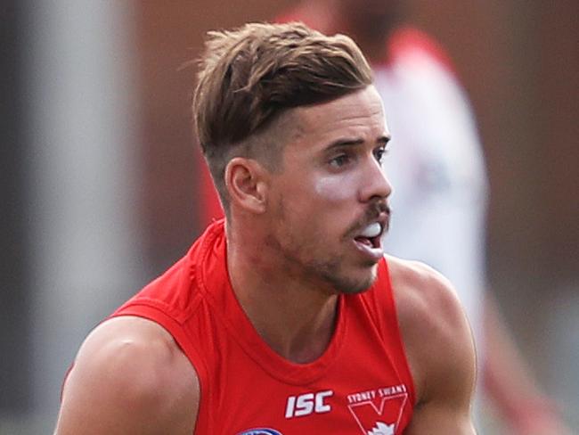 Jake Lloyd during Swans training at Moore Park. Picture. Phil Hillyard