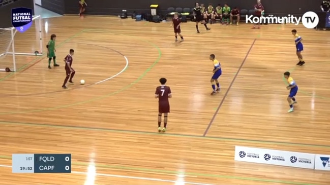 Replay: Football Australia National Futsal Championships Day 5 - Queensland v Capital Football (U14 boys GF)