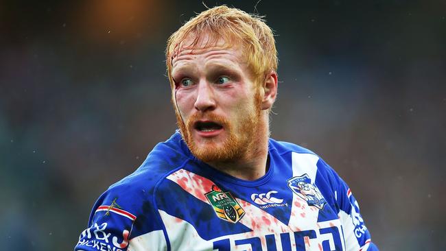 James Graham playing for the Canterbury Bulldogs in 2015. Picture: Getty Images