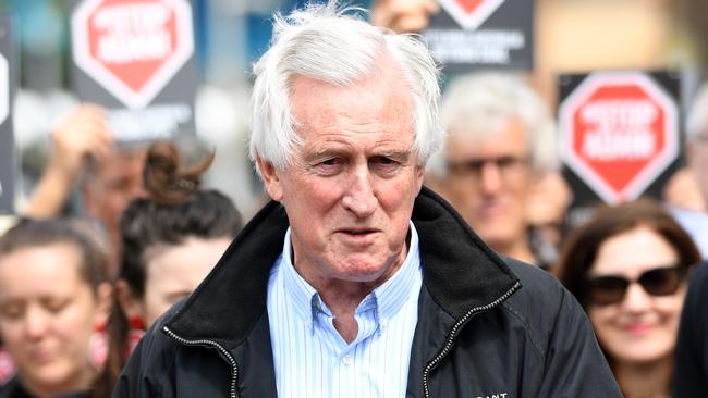 Former member for Wentworth and former Liberal Party leader John Hewson is suing Nine. Picture: Joel Carratt