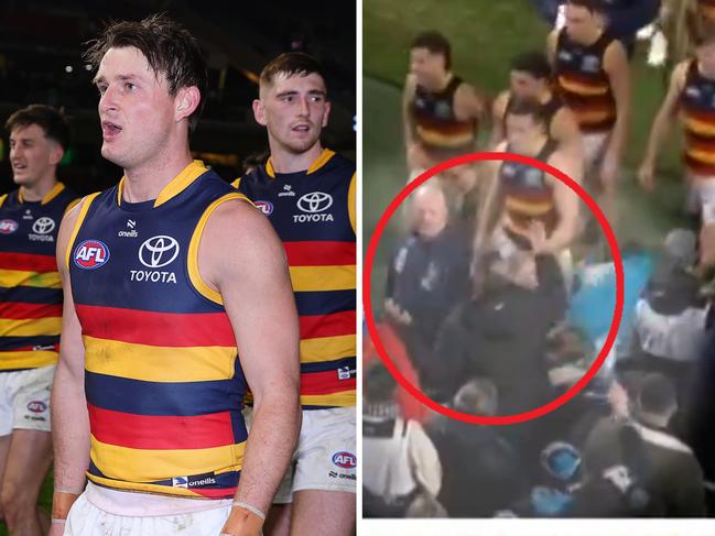 Matt Crouch is reportedly being investigated by police for the incident.