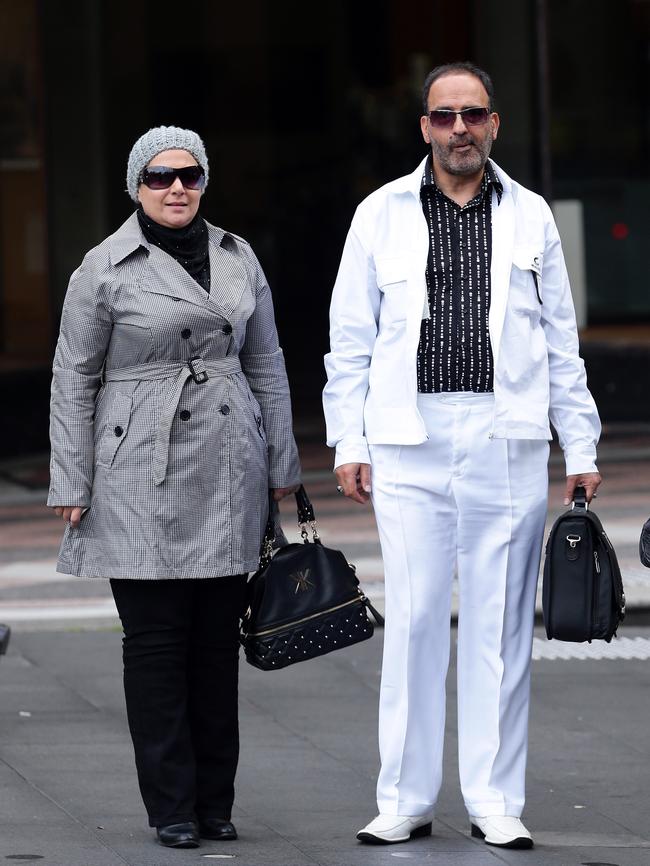 Man Haron Monis and Amirah Droudis.