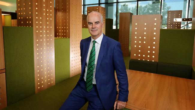 Medibank Chief Executive Officer, Craig Drummond, calls for an end to sexism on society. Picture: Stuart McEvoy