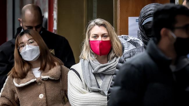 Any further easing of restrictions, including wearing masks, is expected to be slow and cautious. Picture: NCA NewsWire