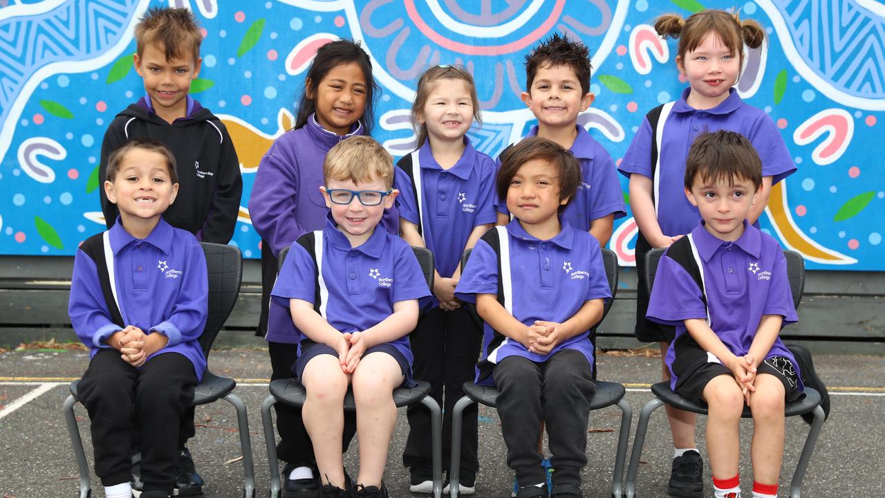 Northern Bay College Hendy P-8 Campus 2025 Preps HA1. Front: Zaden Mauahara, Dexter Tweeddale, Albert Wierenga, Jackson Towers. Back: Samuel Harris, Hope Nelio, Nadia Ahmadi, Marcus Perrett, Penelope Ketchen