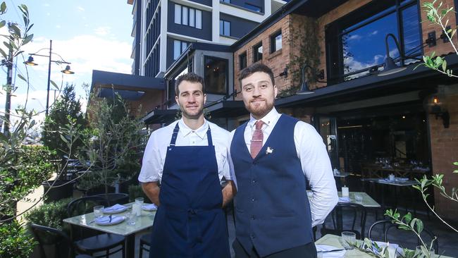 Balboa Italian has been named the best Italian restaurant on the Gold Coast. Head Chef Guy Bar Dayan (L) and Restaurant Manager Gabriel Mojica. Picture: Glenn Campbell