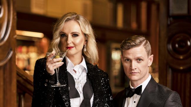 Naomi Price and Luke Kennedy will be shaken but not stirred in Skyfall at Brisbane Festival