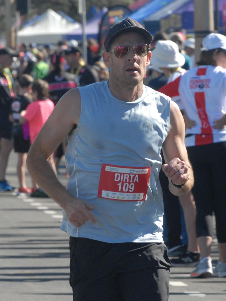 Christopher Day at the 2022 Sunshine Coast Marathon and Community Run Festival.